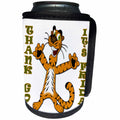 3dRose RinaPiro - Funny Quotes - Thank God its Friday. Quotes. Popular saying. - Can Cooler Bottle Wrap (cc_218211)