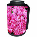 3dRose RinaPiro - Flowers - Pink Peonies. Popular image. - Can Cooler Bottle Wrap (cc_218231)