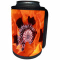 3dRose RinaPiro - Flowers - Poppy flower. Orange. Popular flower. - Can Cooler Bottle Wrap (cc_218238)