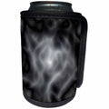 3dRose Edmond Hogge Jr Prints n Patterns - Black Mystic Abstract - Can Cooler Bottle Wrap (cc_21827)