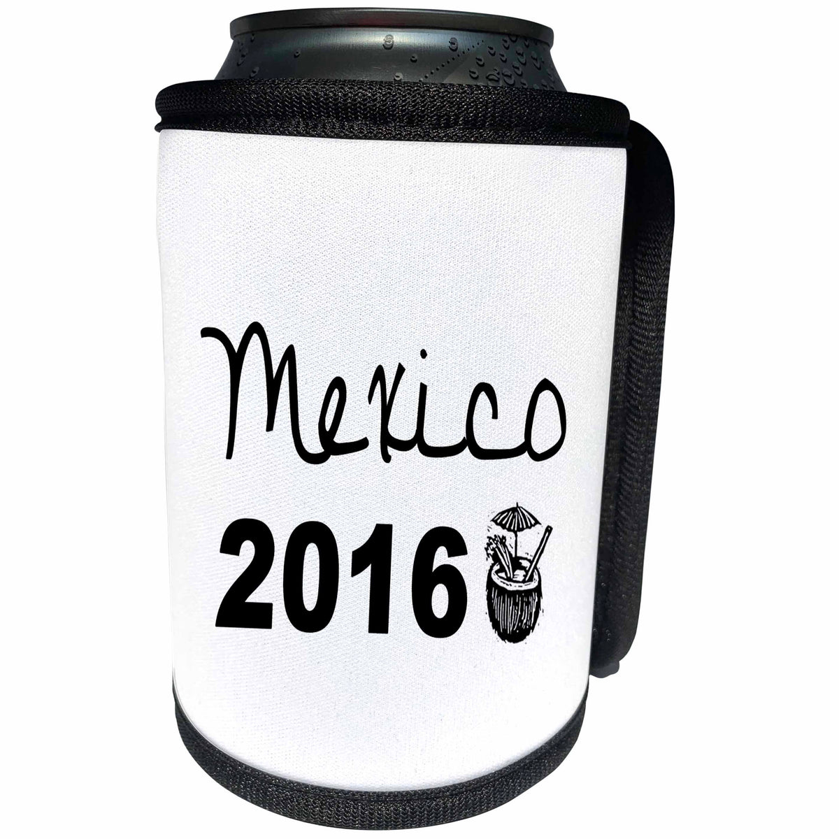 3dRose Tory Anne Collections Quotes - PRINT OF SAYING MEXICO 2016 - Can Cooler Bottle Wrap (cc_221397)