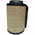 3dRose Florene Designer Textures - Bumpy Beige - Can Cooler Bottle Wrap (cc_22140)