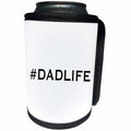 3dRose Tory Anne Collections Quotes - PRINT OF #DADLIFE - Can Cooler Bottle Wrap (cc_221406)