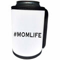3dRose Tory Anne Collections Quotes - PRINT OF #MOMLIFE - Can Cooler Bottle Wrap (cc_221407)