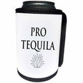 3dRose Tory Anne Collections Quotes - PRINT OF SAYING PRO TEQUILA - Can Cooler Bottle Wrap (cc_221435)