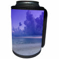 3dRose Florene Sunset - Very Purple Clouds - Can Cooler Bottle Wrap (cc_22221)