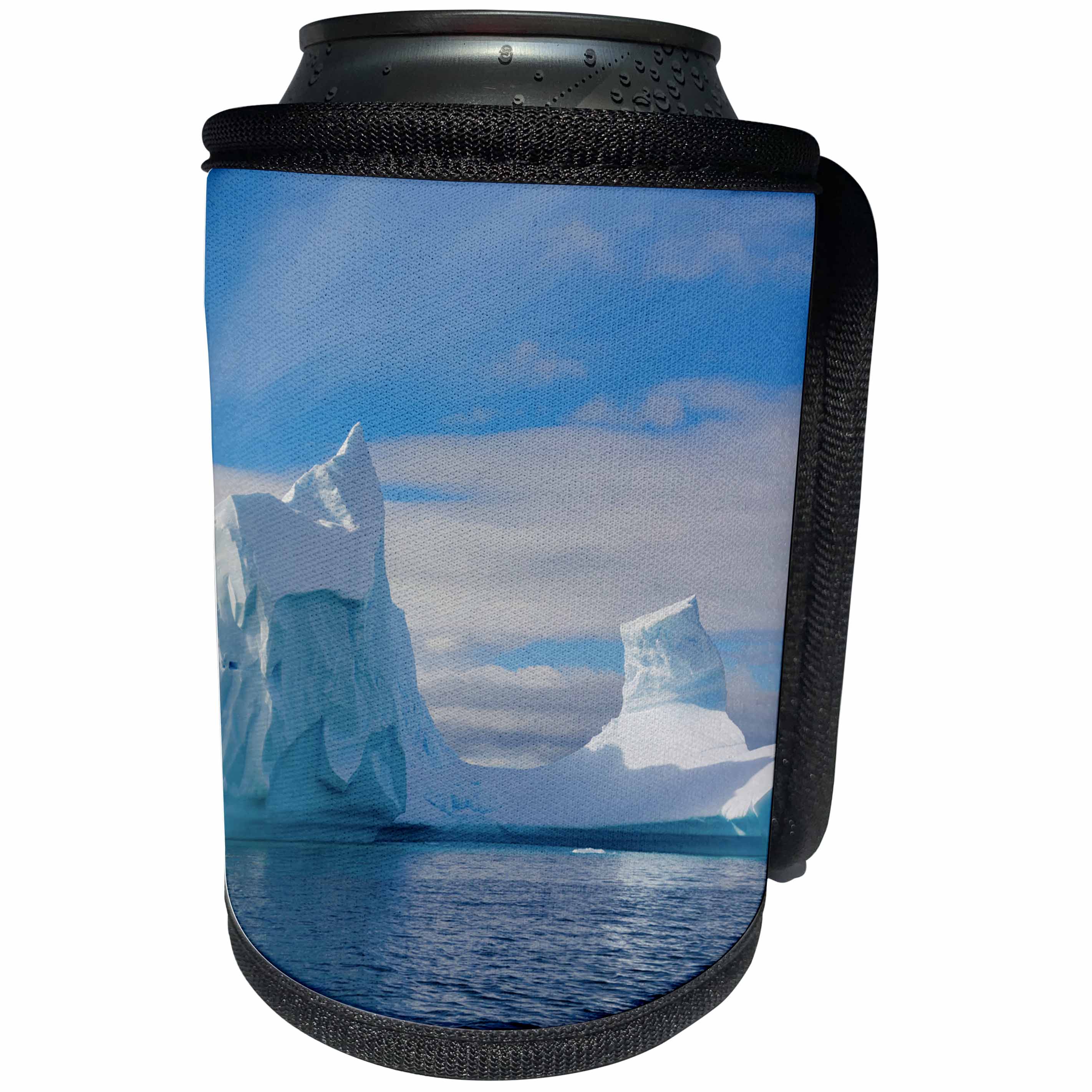 3dRose Danita Delimont - Icebergs - Antarctica. Gerlache Strait. Iceberg. - Can Cooler Bottle Wrap (cc_225271)