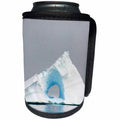 3dRose Danita Delimont - Icebergs - Antarctica. Charlotte Bay.Iceberg with a hole in the middle. - Can Cooler Bottle Wrap (cc_225274)