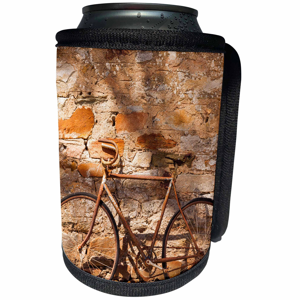 3dRose Danita Delimont - Australia - Australia, old bicycle - Can Cooler Bottle Wrap (cc_226337)