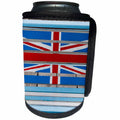 3dRose Danita Delimont - Australia - Australia, Goolwa, Australian flag motif - Can Cooler Bottle Wrap (cc_226351)
