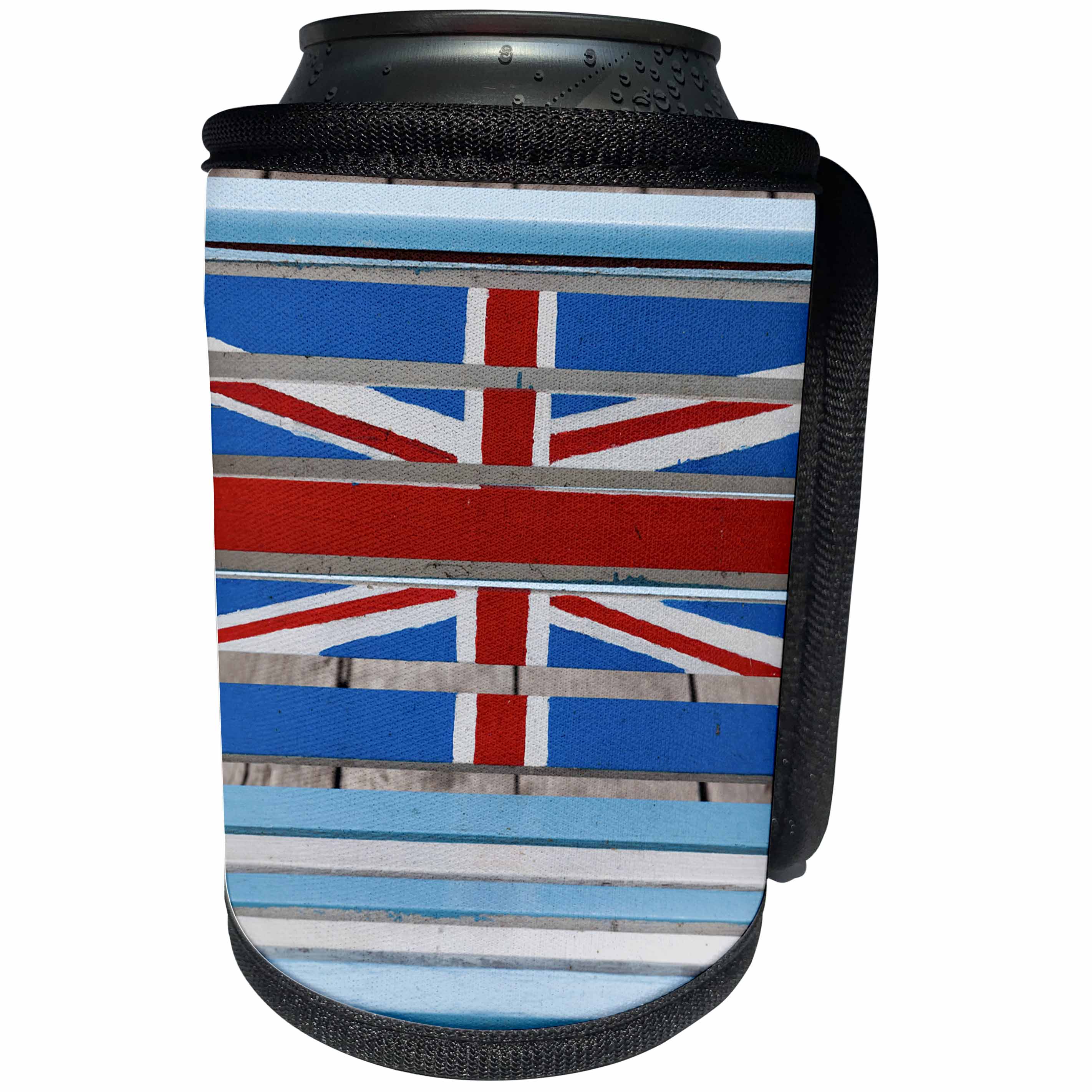 3dRose Danita Delimont - Australia - Australia, Goolwa, Australian flag motif - Can Cooler Bottle Wrap (cc_226351)
