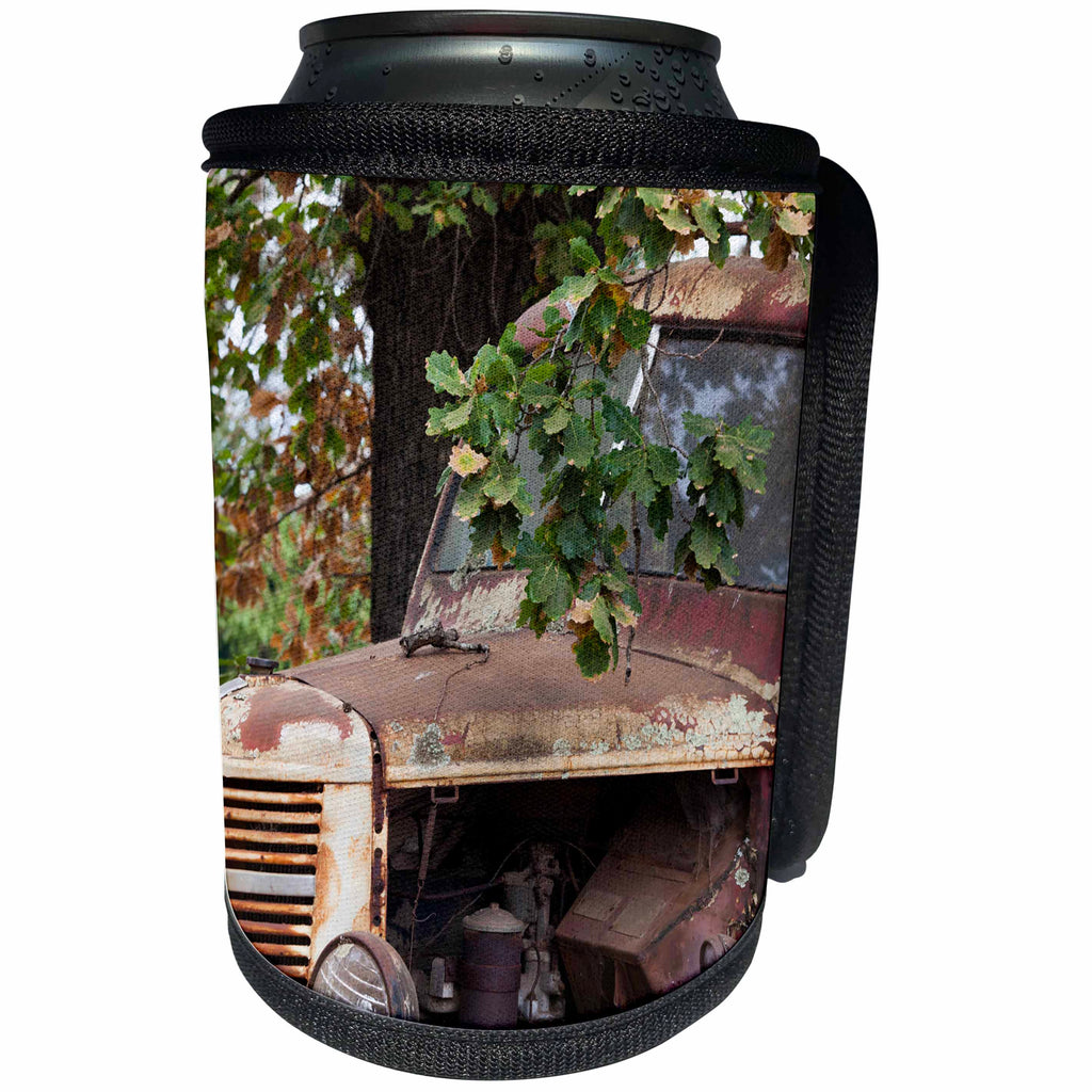 3dRose Danita Delimont - Australia - Australia, old truck - Can Cooler Bottle Wrap (cc_226377)