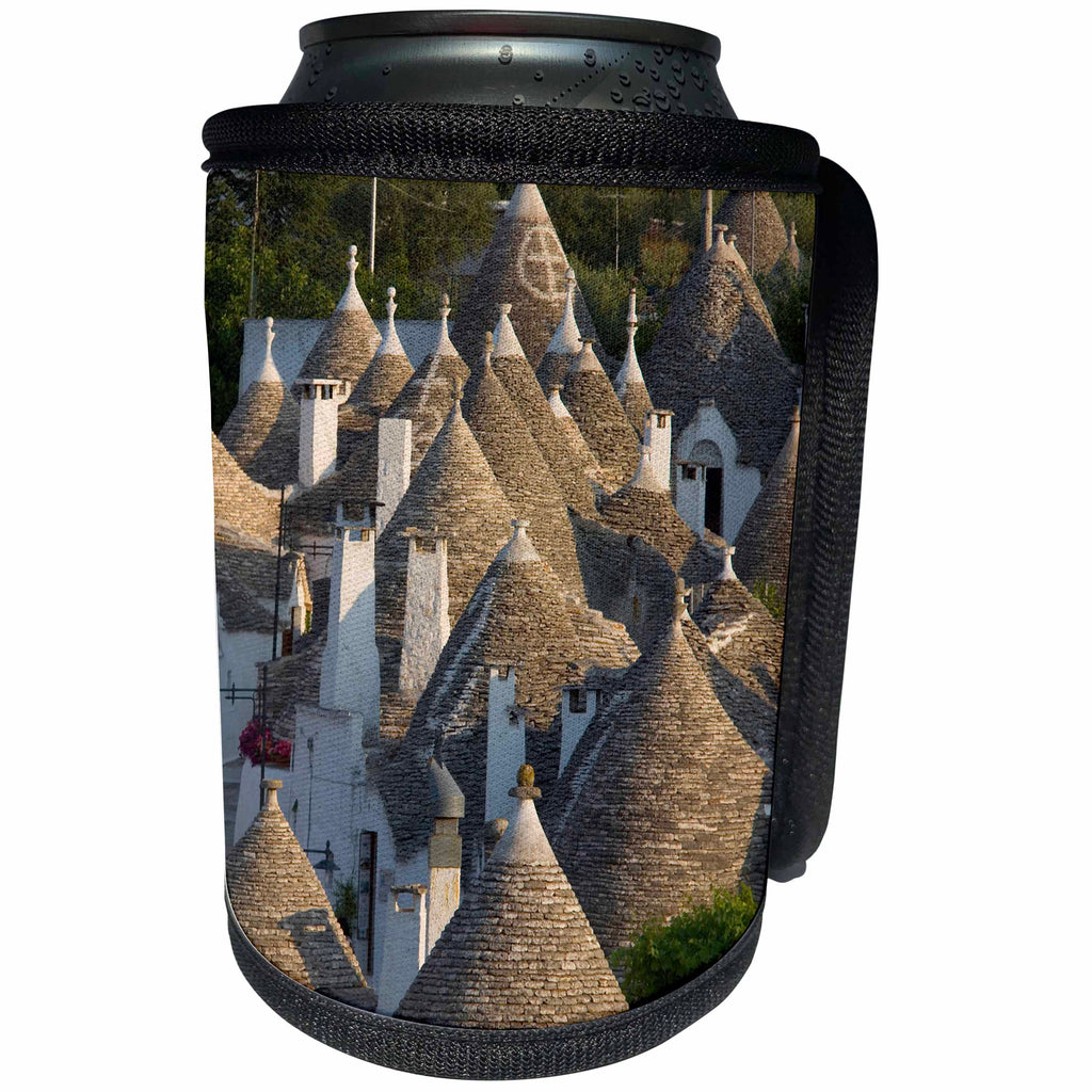 3dRose Danita Delimont - Italy - Alberobello, Puglia, Italy - Can Cooler Bottle Wrap (cc_227664)