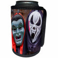 3dRose Danita Delimont - Objects - Romania, Transylvania, souvenir market, horror themed masks - Can Cooler Bottle Wrap (cc_227882)