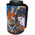 3dRose Danita Delimont - Religion - Romania, Transylvania, Sibiel, glass icon of The Virgin Mary - Can Cooler Bottle Wrap (cc_227897)