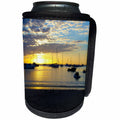 3dRose Albom Design Sunsets - Sunset at Anchor Kawau Island New Zealand - Can Cooler Bottle Wrap (cc_22790)