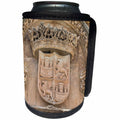 3dRose Danita Delimont - Signs - Spain, Salamanca, relief sculpture of crest on university wall - Can Cooler Bottle Wrap (cc_227927)
