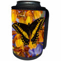 3dRose Danita Delimont - Butterflies - Black Swallowtail Male from Costa Rica, Papilio Polyxenes - Can Cooler Bottle Wrap (cc_228345)