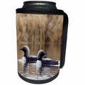 3dRose Danita Delimont - Birds - Pacific Loon Pair - Can Cooler Bottle Wrap (cc_229485)