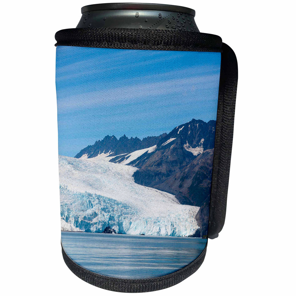 3dRose Danita Delimont - Glacier - Beautiful Aialik Glacier in Kenair Fjord National Park, Alaska - Can Cooler Bottle Wrap (cc_229507)