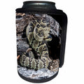 3dRose Danita Delimont - Snake - Arizona, Madera Canyon. Black tailed rattlesnake coiled. - Can Cooler Bottle Wrap (cc_229533)