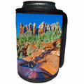 3dRose USA, Arizona, Sedona. Water pools in rock. - Can Cooler Bottle Wrap (cc_229541)