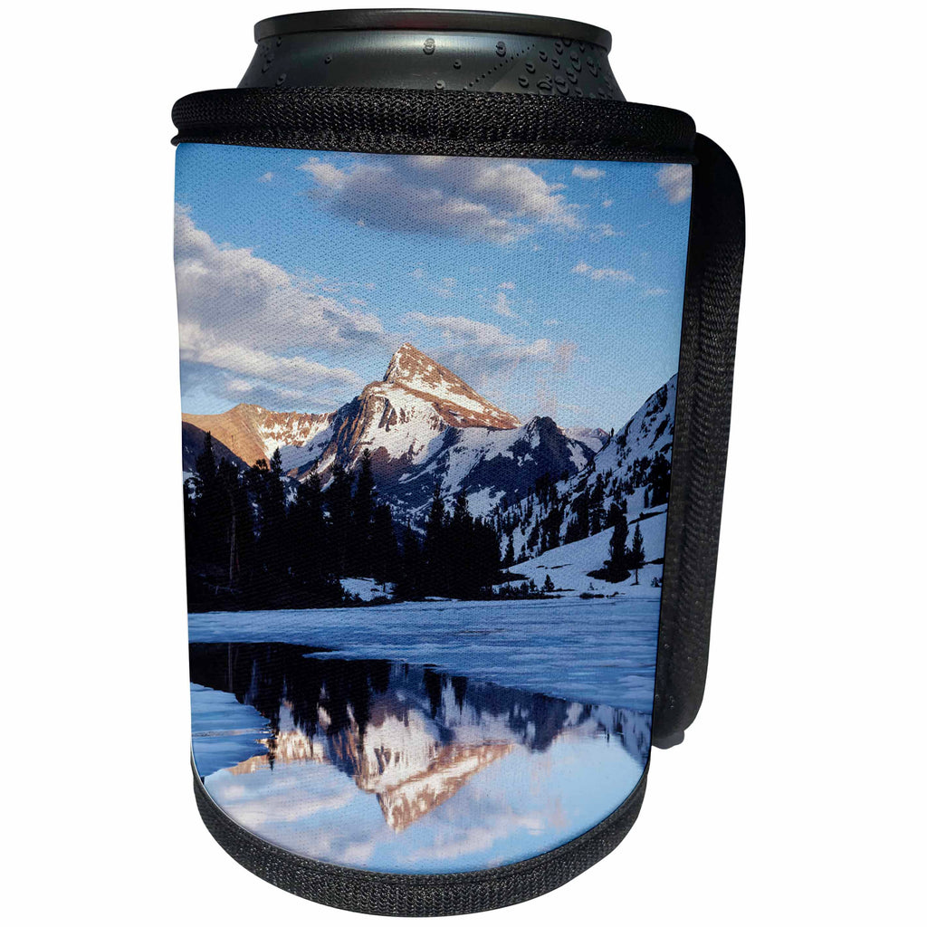 3dRose Danita Delimont - Mountains - California, Sierra Nevada, Dana Peak - Can Cooler Bottle Wrap (cc_230014)