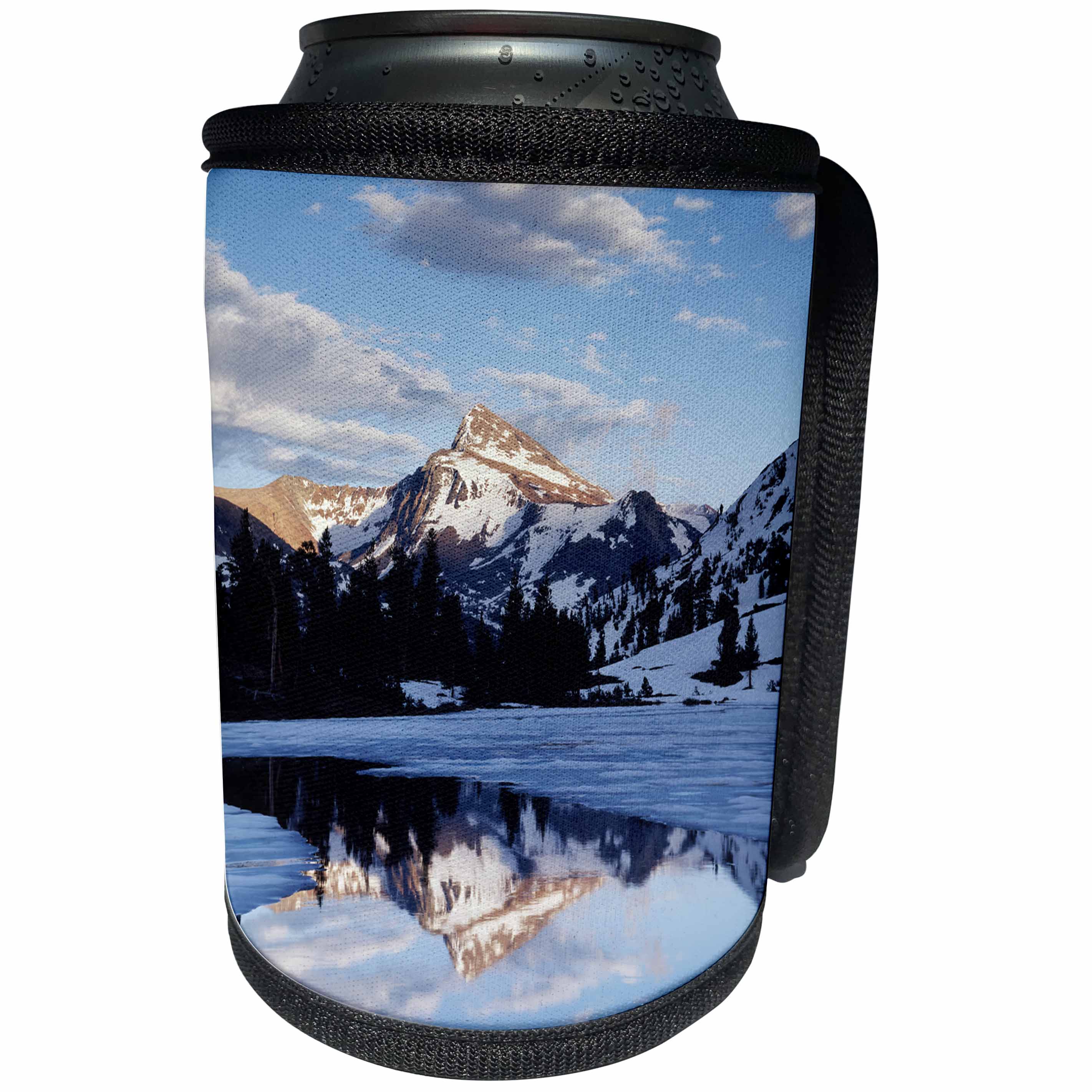 3dRose Danita Delimont - Mountains - California, Sierra Nevada, Dana Peak - Can Cooler Bottle Wrap (cc_230014)