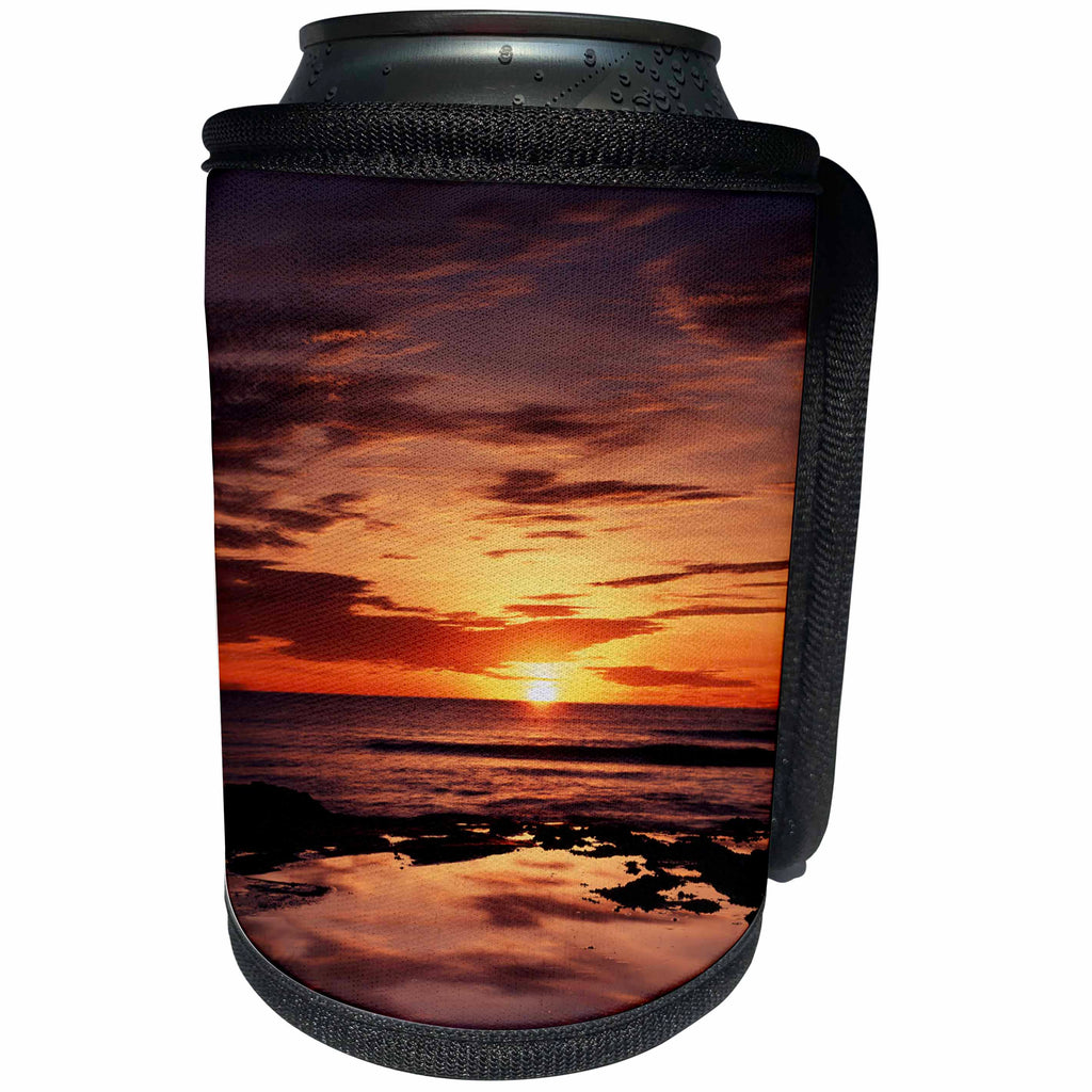 3dRose Danita Delimont - Sunset - California, San Diego, Sunset - Can Cooler Bottle Wrap (cc_230018)