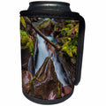 3dRose Danita Delimont - Glacier National Park - Avalanche Creek Gorge in Glacier National Park, Montana - Can Cooler Bottle Wrap (cc_231067)