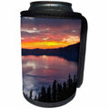 3dRose Danita Delimont - Sunrise - Crater Lake at Sunrise, Oregon, USA - Can Cooler Bottle Wrap (cc_231489)