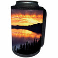 3dRose Danita Delimont - Sunrise - Crater Lake at Sunrise, Crater Lake National Park, Oregon, USA - Can Cooler Bottle Wrap (cc_231490)