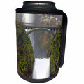 3dRose Danita Delimont - Waterfall - Multnomah Falls, winter, Guy W. Talbot State Park, Oregon, USA - Can Cooler Bottle Wrap (cc_231506)