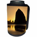3dRose Danita Delimont - Coastline - Sunset, Cannon Beach, Oregon, USA - Can Cooler Bottle Wrap (cc_231507)