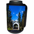 3dRose Danita Delimont - History - USA, Oregon, Hannah Bridge. - Can Cooler Bottle Wrap (cc_231519)