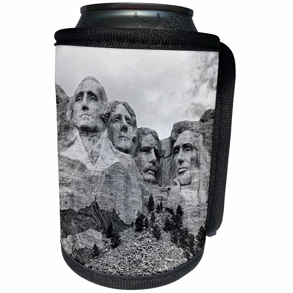3dRose Danita Delimont - Monument - USA, South Dakota, Mount Rushmore National Park. - Can Cooler Bottle Wrap (cc_231577)