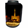 3dRose Ann Euell Las Vegas - Paris - Can Cooler Bottle Wrap (cc_23250)