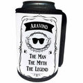 3dRose InspirationzStore The Man The Myth The Legend - Aravind The Man The Myth The Legend sunglasses cologne bottle design - Can Cooler Bottle Wrap (cc_232566)