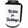 3dRose Tory Anne Collections Quotes - NO TIME FOR FUCKBOYZ - Can Cooler Bottle Wrap (cc_232961)