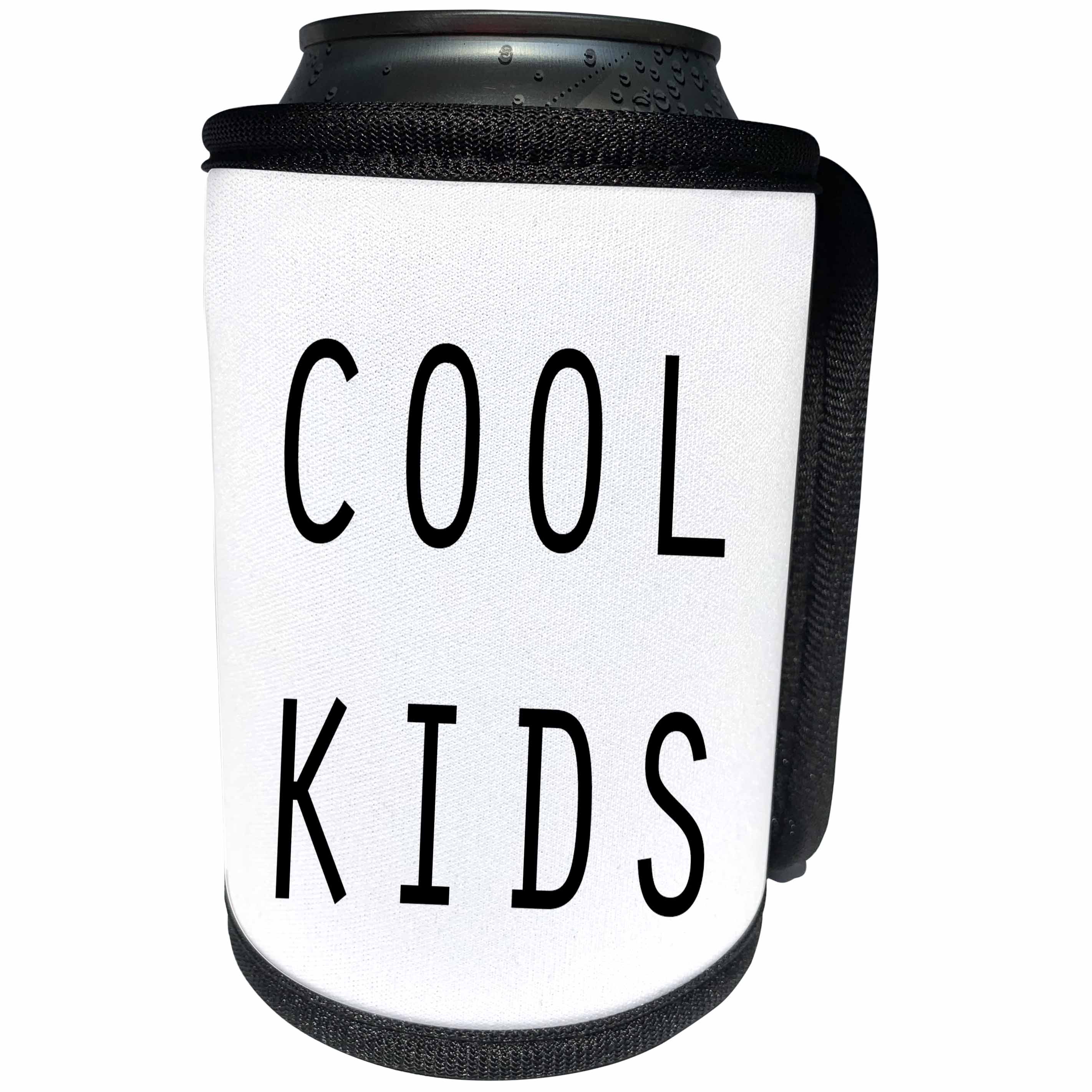 3dRose Tory Anne Collections Quotes - COOL KIDS - Can Cooler Bottle Wrap (cc_232964)