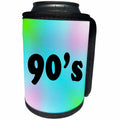 3dRose Tory Anne Collections Quotes - 90S - Can Cooler Bottle Wrap (cc_232986)