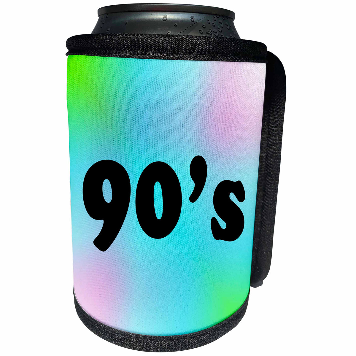 3dRose Tory Anne Collections Quotes - 90S - Can Cooler Bottle Wrap (cc_232986)