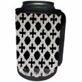 3dRose Florene - Textures III - Image of Concrete Cut Out Crosses - Can Cooler Bottle Wrap (cc_233015)