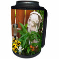 3dRose SmudgeArt All Things Christmas - Guardian Angle - Can Cooler Bottle Wrap (cc_23403)