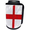 3dRose Florene Grunge - Image of English Flag In Grunge Style - Can Cooler Bottle Wrap (cc_234482)