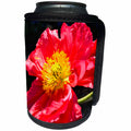 3dRose Patricia Sanders Flowers - deep orange iceland poppy II - Can Cooler Bottle Wrap (cc_23573)