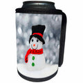 3dRose Sven Herkenrath Christmas - Christmas Snowmen Design - Can Cooler Bottle Wrap (cc_236526)