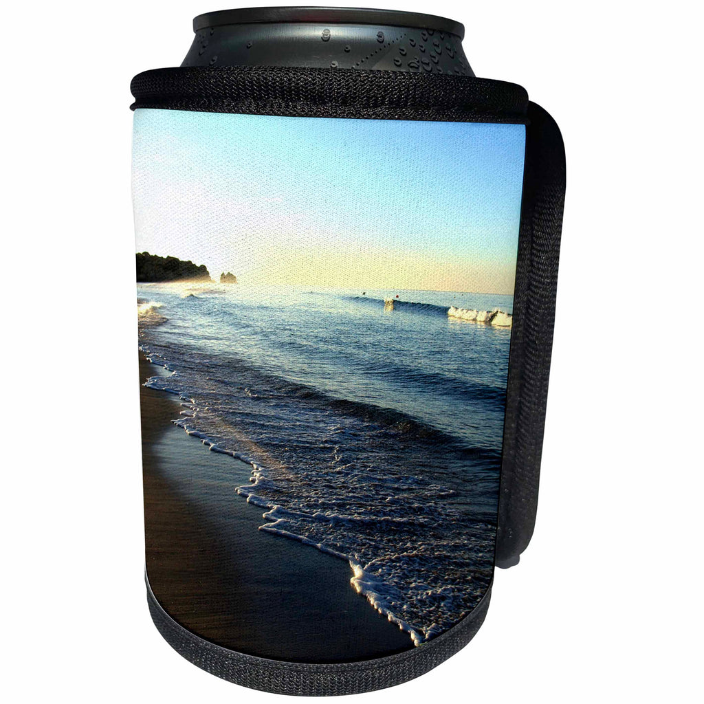 3dRose Sven Herkenrath Nature - Beach Water from Algarve Portugal - Can Cooler Bottle Wrap (cc_236547)