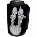 3dRose Sven Herkenrath Love - Two Kisses Angel of Love - Can Cooler Bottle Wrap (cc_236549)