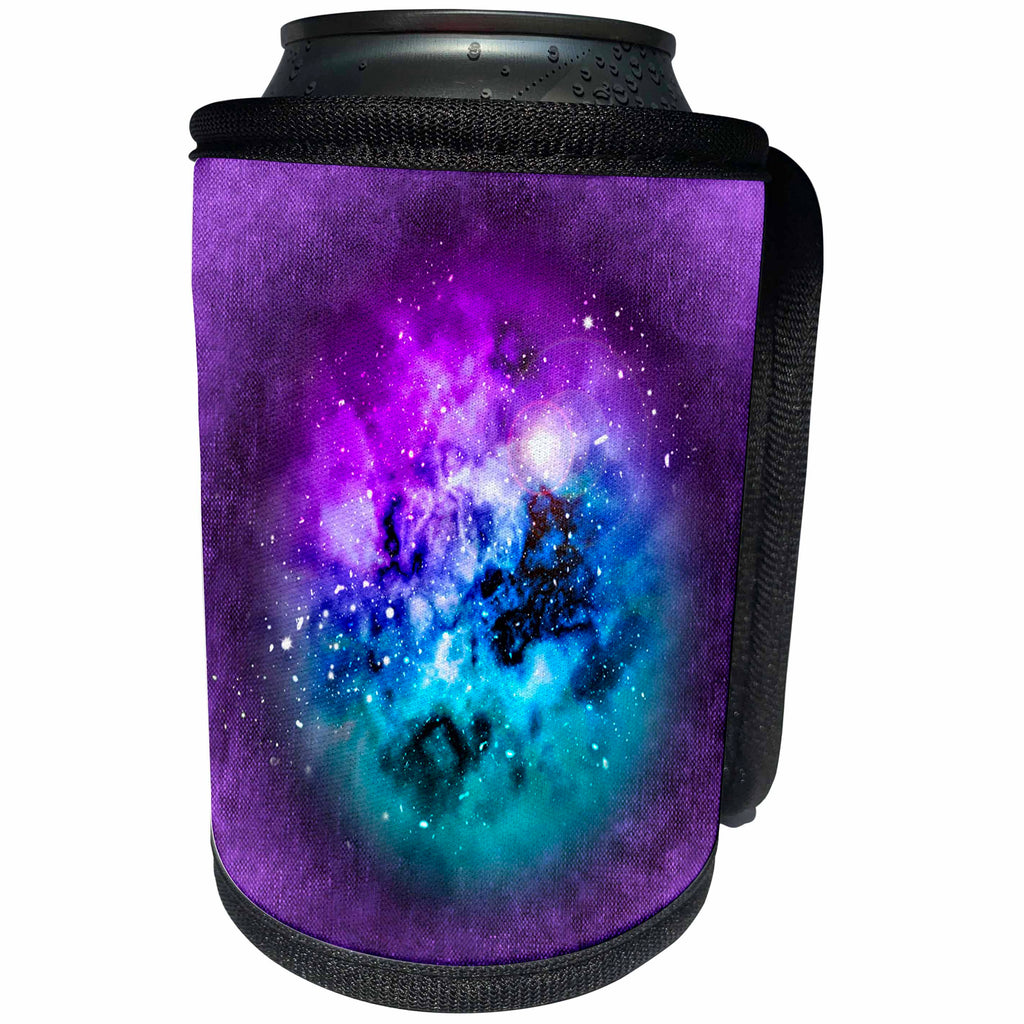 3dRose Sven Herkenrath Christmas - Modern Colorful Christmas Ball - Can Cooler Bottle Wrap (cc_236758)